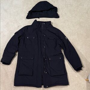 Womens Heated Ororo Black Hooded Jacket